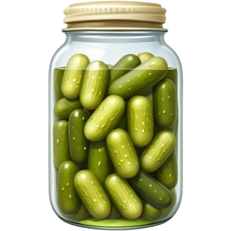 Jar of pickles emoji