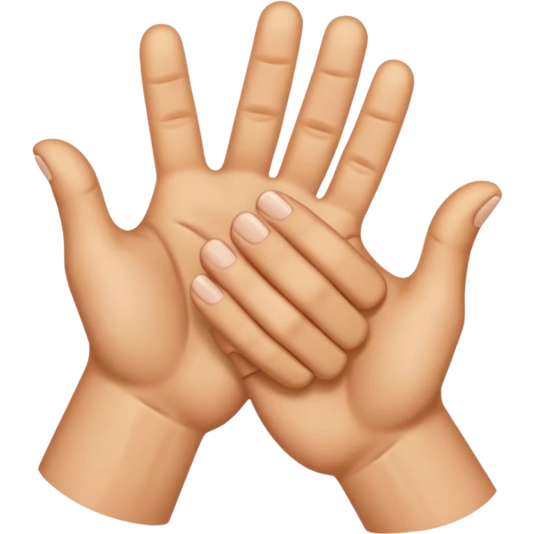 2 thumbs on one hand facing down emoji
