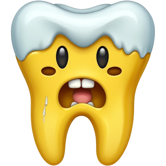diş  sarı emoji