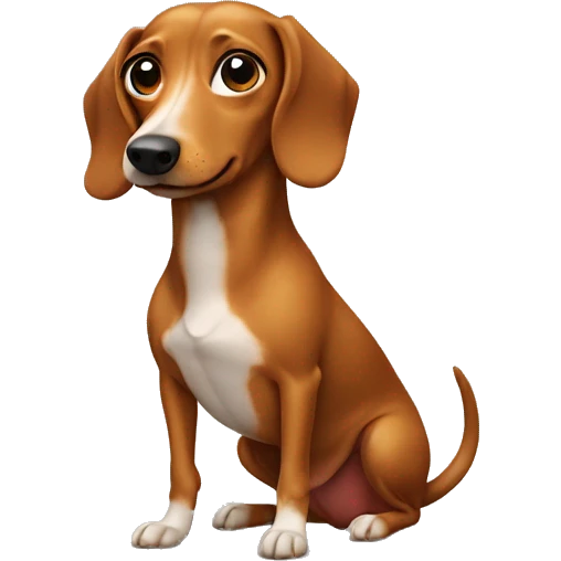 weenie dog emoji
