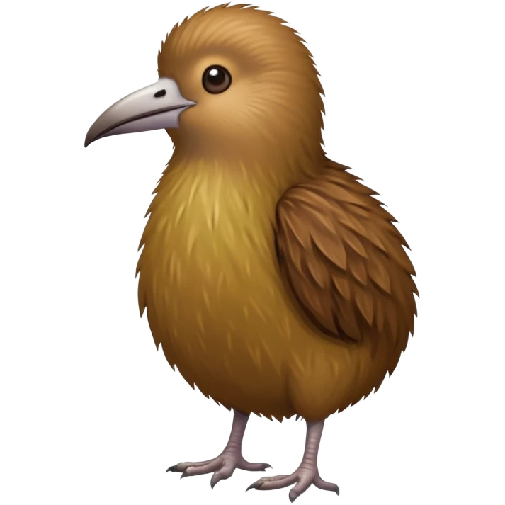 standing kiwi bird emoji