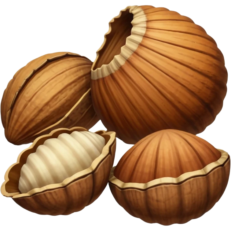 nuts with shell emoji