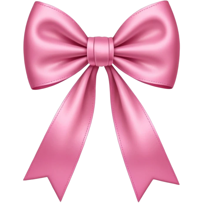 pink bow emoji