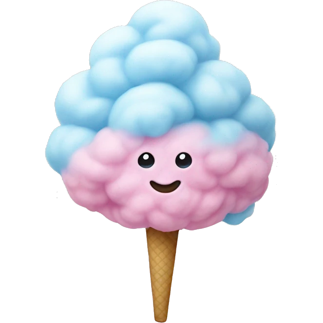 cotton candy emoji