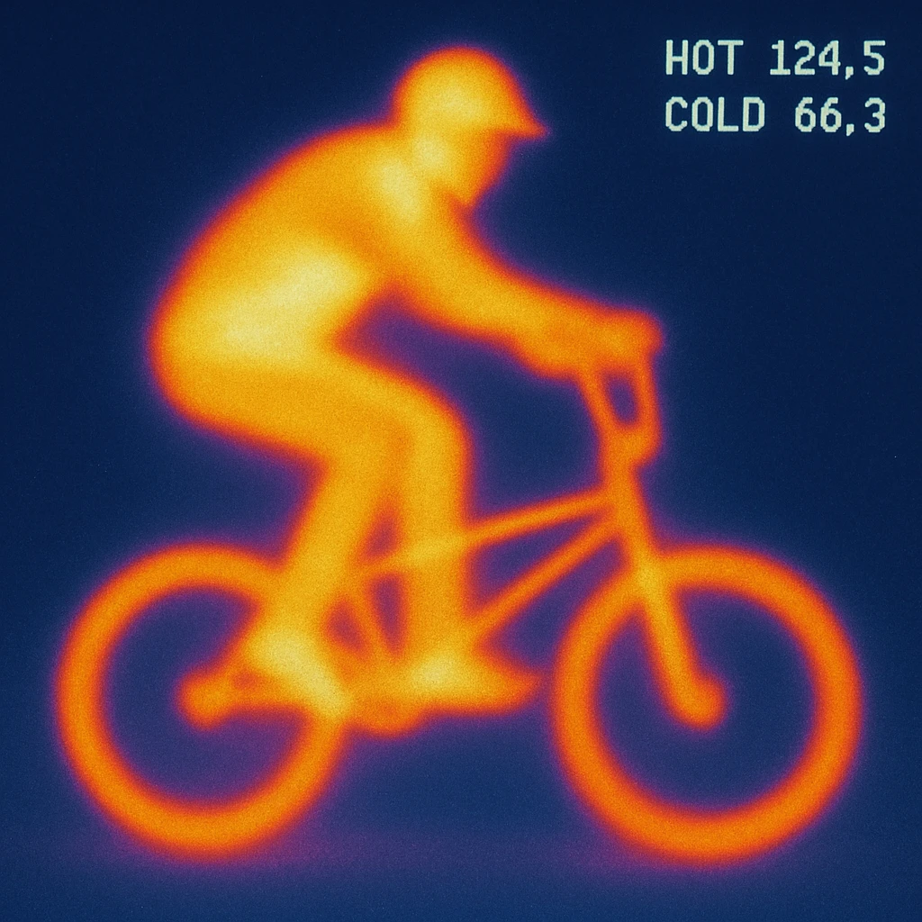 BMX bike with a rider emoji