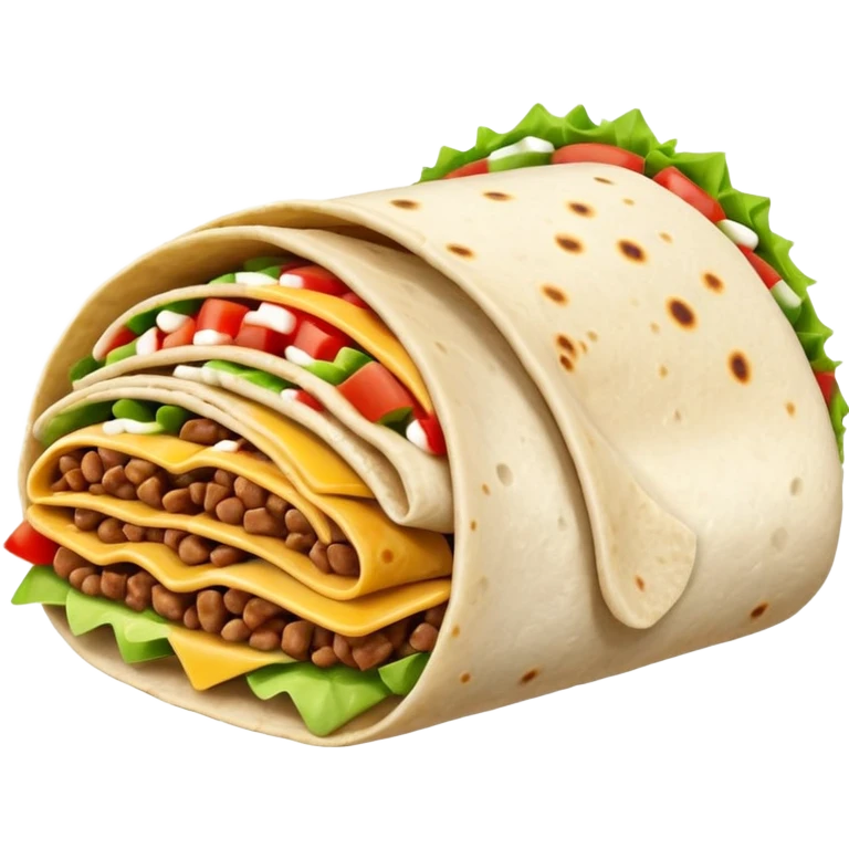 folded snacks,burrito sandwich emoji