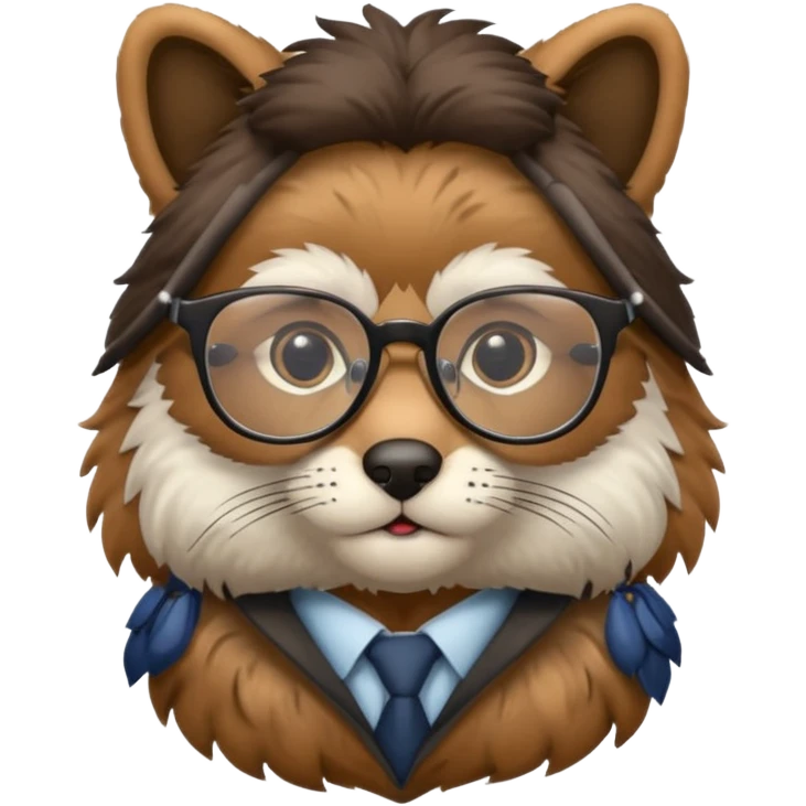 Professor animal emoji