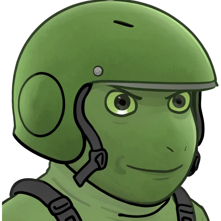 Angry face with helmet on emoji