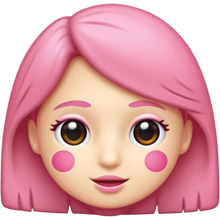 Estética  aniversário rosa de lacinhos,  faça laços rosa  emoji