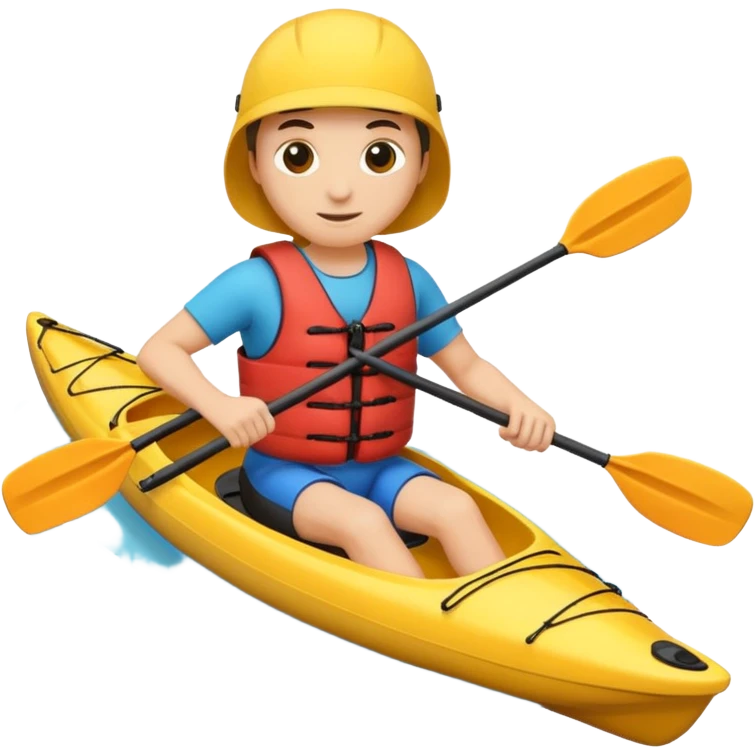 Kayaker emoji