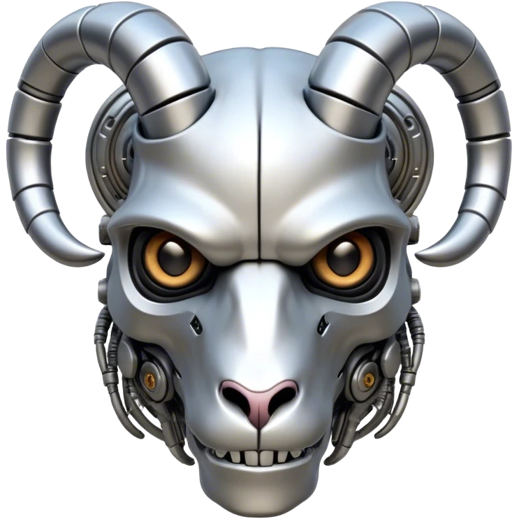 Terminator Goat head emoji