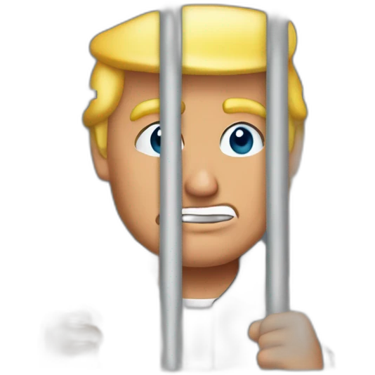 trump-in-jail-cell emoji
