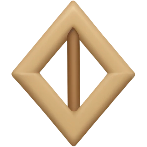 Beige arrow emoji