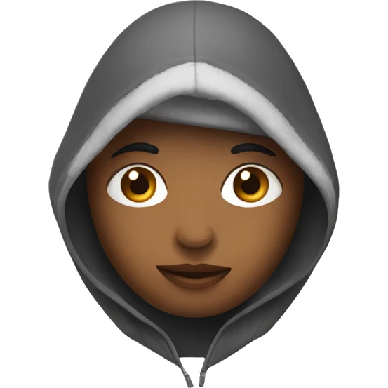 Ombre capuche emoji