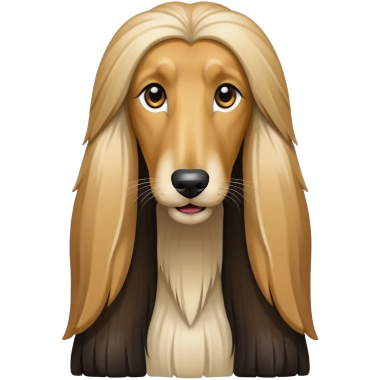 Afghan hound emoji