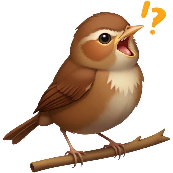 Cetti's warbler emoji