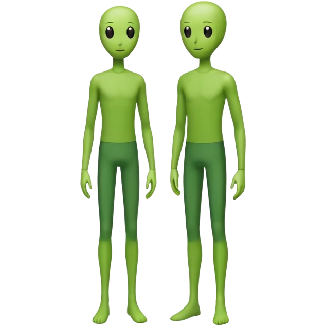 slender green character emoji