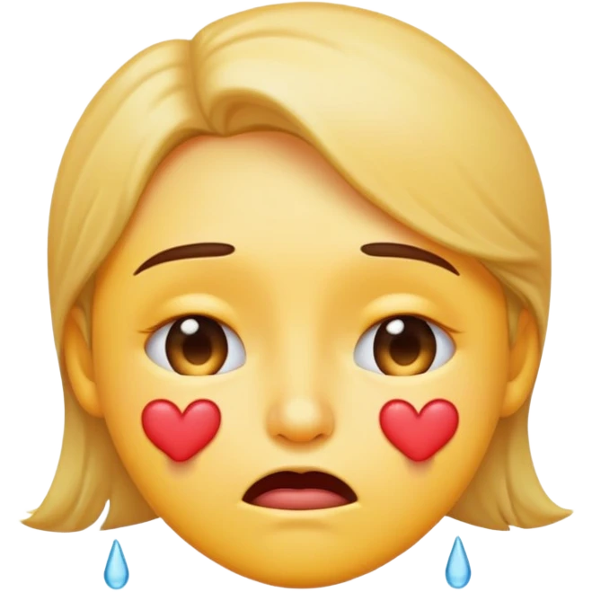 smirking kissing emoji crying  emoji