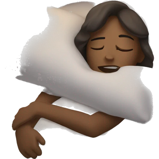 Woman waking up  emoji
