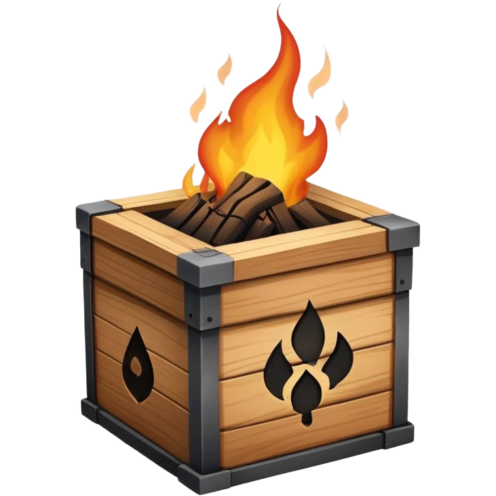 burning box emoji