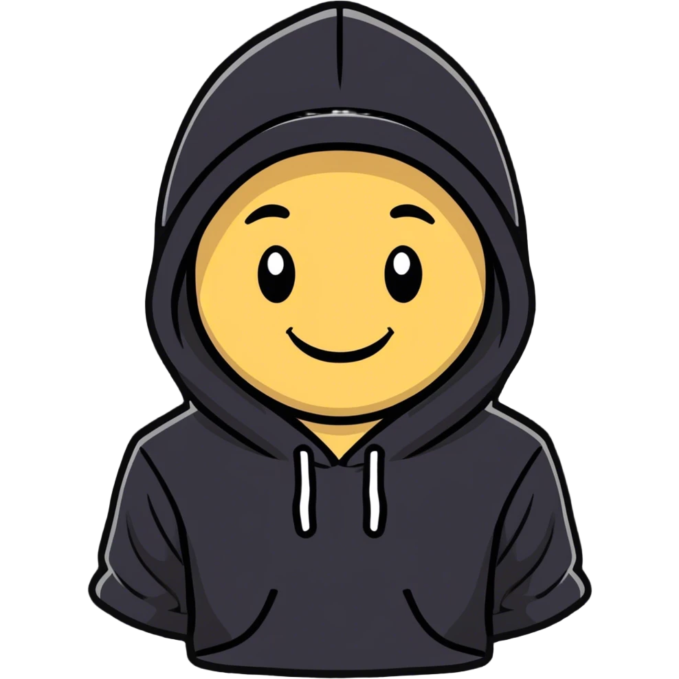 Smile face we hoodie and hat  emoji