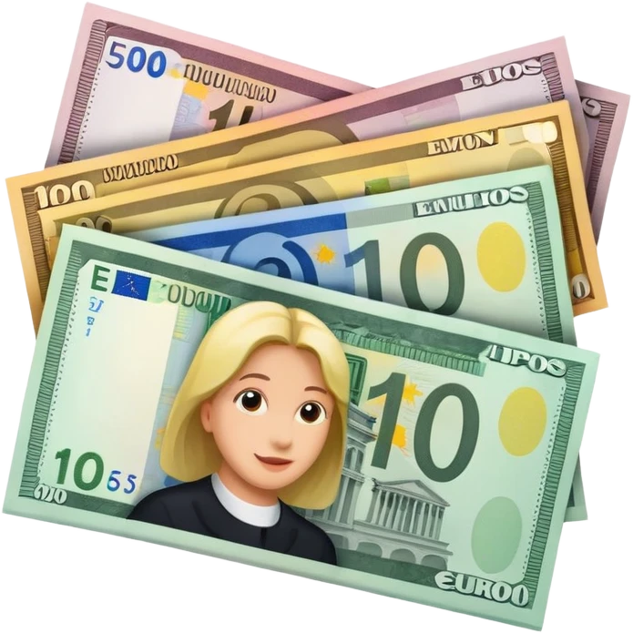 euro bills @emoji emoji