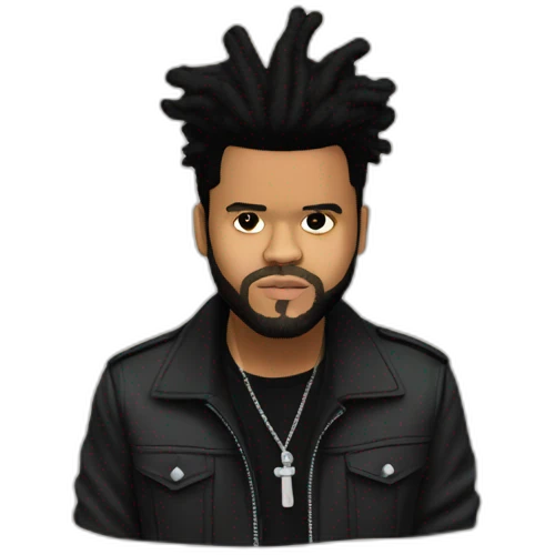 the Weeknd emoji