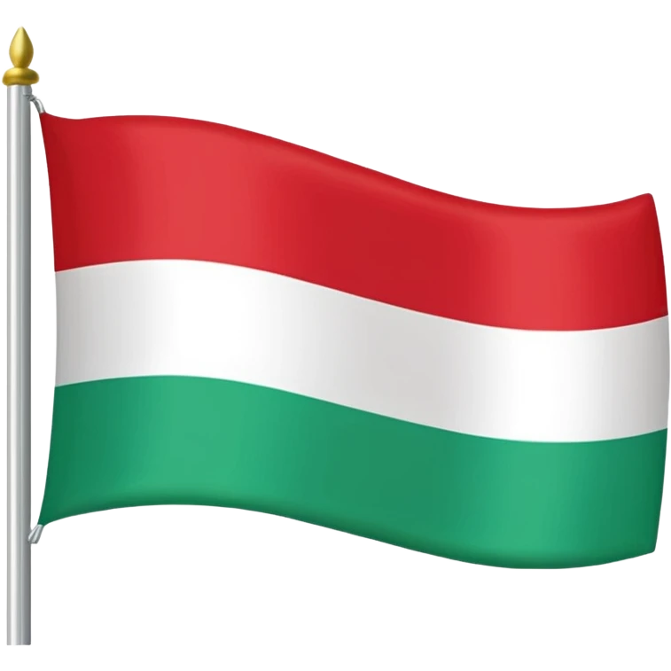 Dagistan flag red down mid light blue and green above emoji