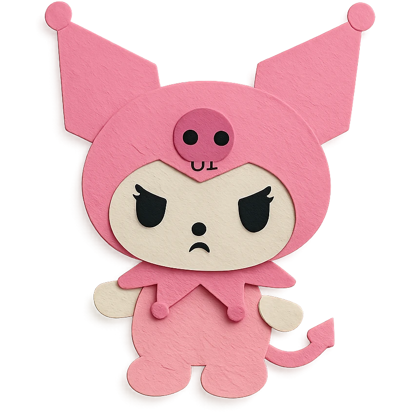 pink Kuromi emoji