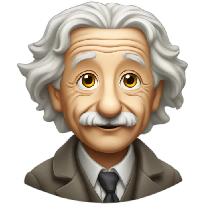 Albert Einstein emoji
