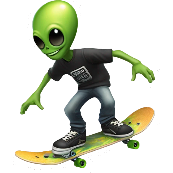 The Alien (Tony Hawk’s Pro Skater 2): Iconic-style Candid Likeness Rare Unlockable Character

An unusual, green extraterrestrial skater, the Alien adds a unique twist and is unlockable by completing hidden objectives in the game. emoji