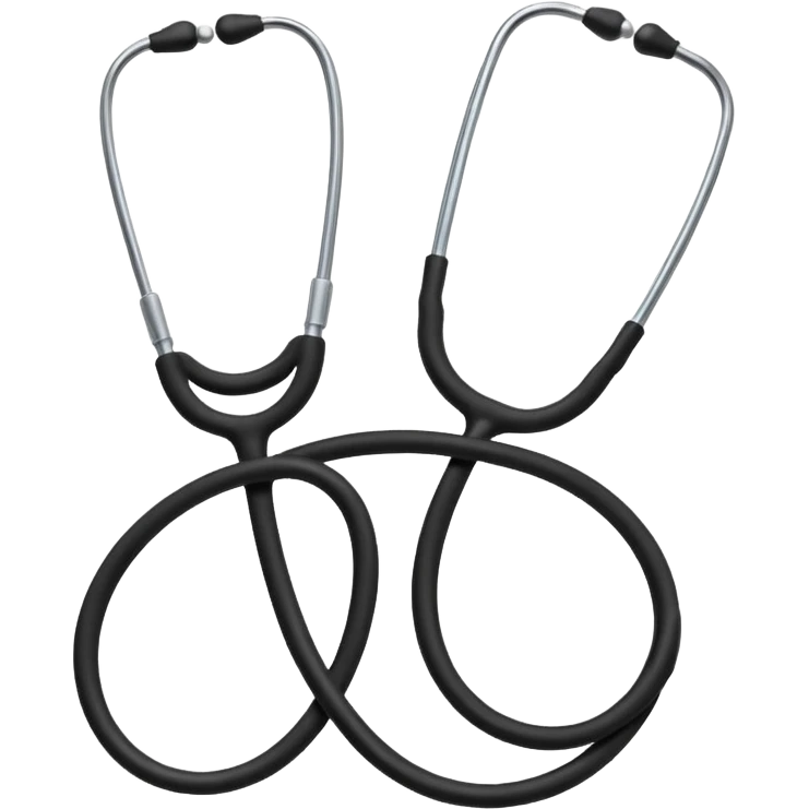 black Stethoscope emoji