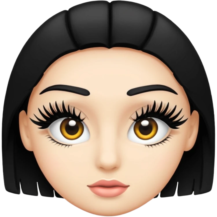 lashes brush emoji