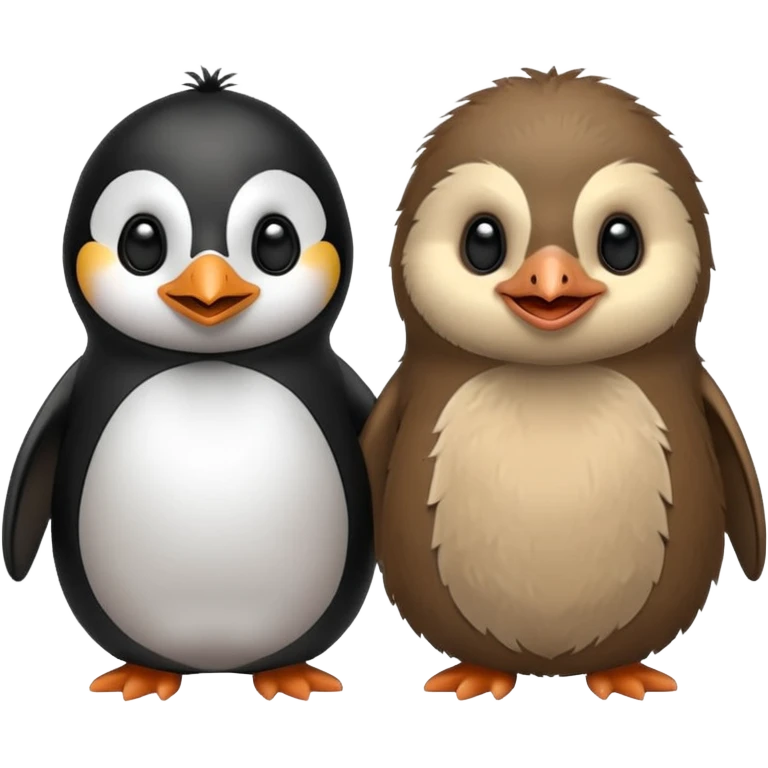 penguin sloth emoji