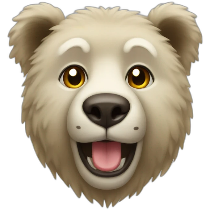 Ours en short emoji