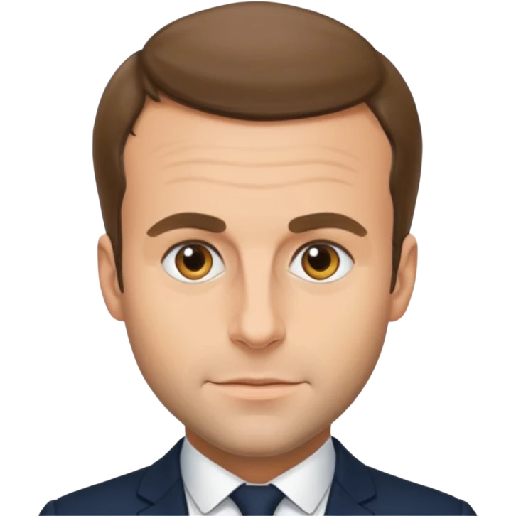 Emanuel Macron  emoji