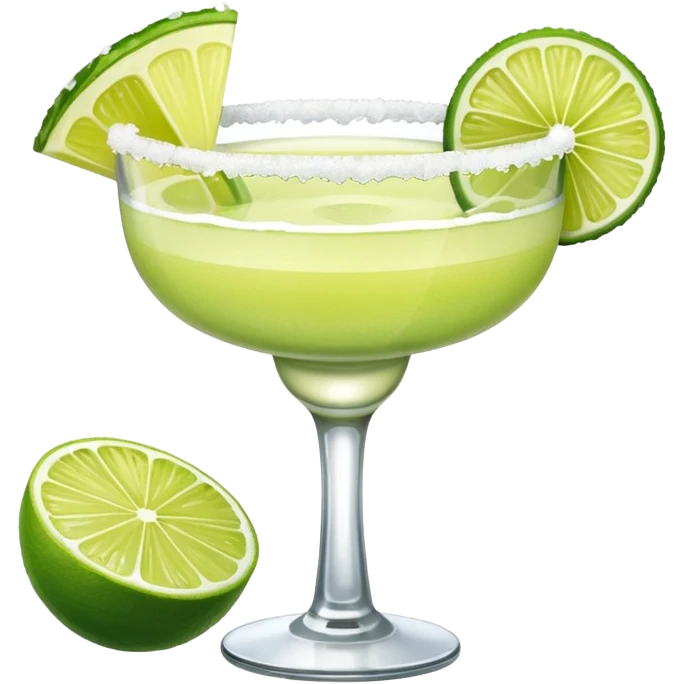 a classic margarita cocktail  emoji