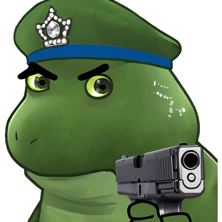 glock 19 with rhinestones emoji