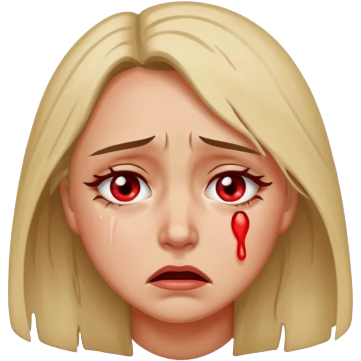 women crying hard emoji