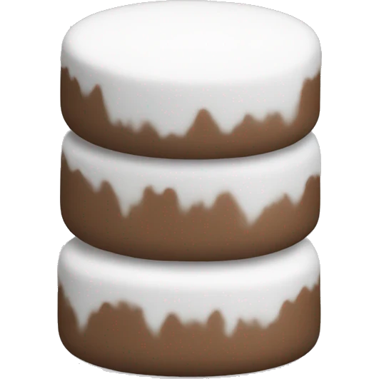 create a stack of marshmallows emoji