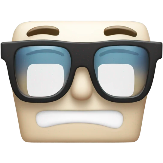 3d glasses emoji