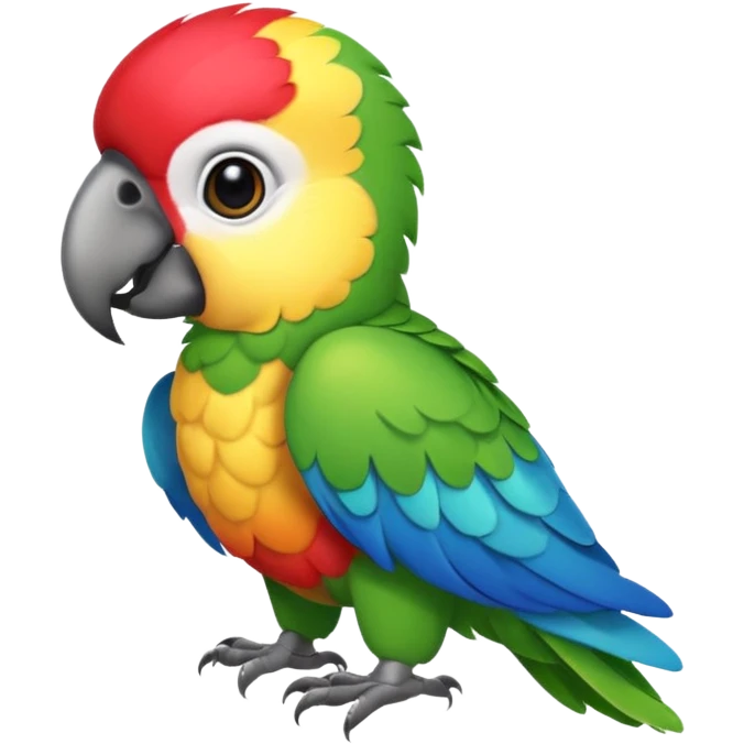 baby parrot emoji