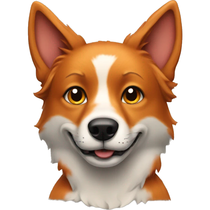 dog fox  emoji