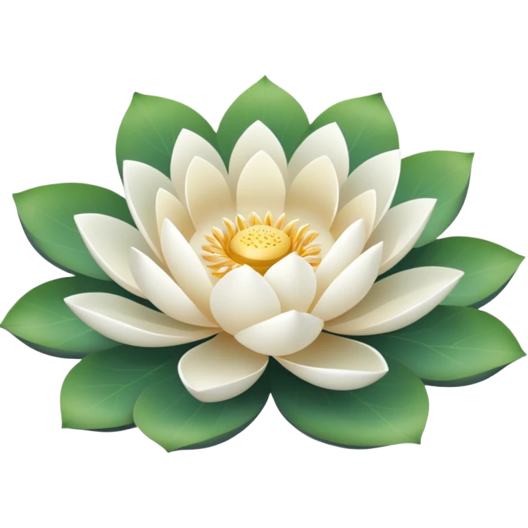 White lotus emoji