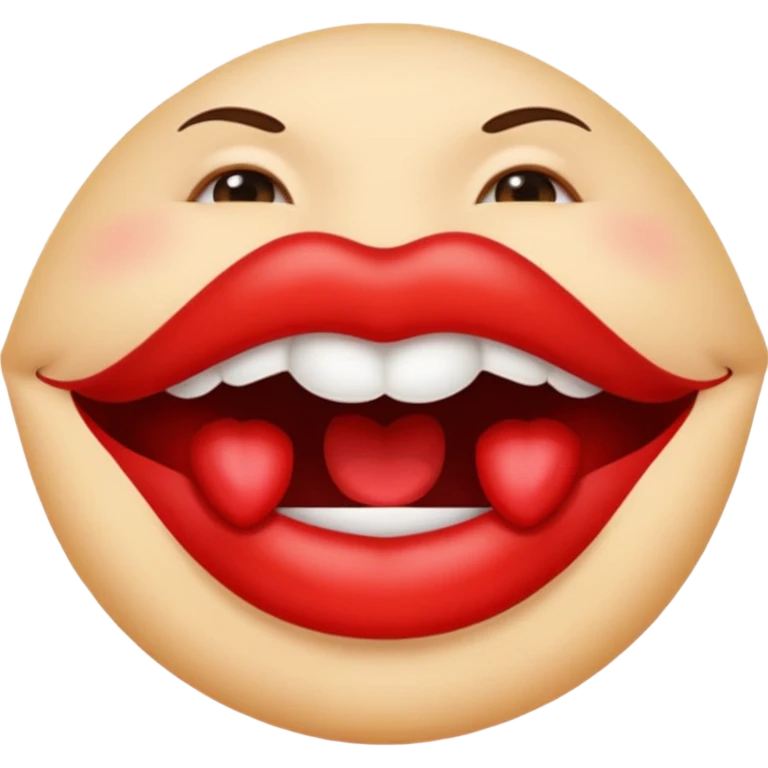 Fait un moi un emojis qui se ronge un doigt en mode coquin et sexy  emoji