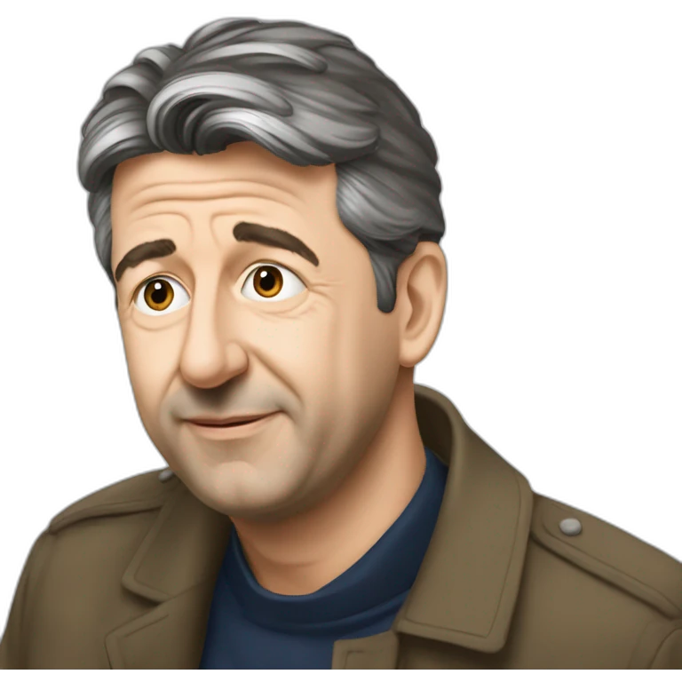 Emmenuel Macron embrasse melenchon emoji