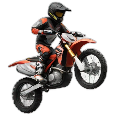 Moto cross emoji