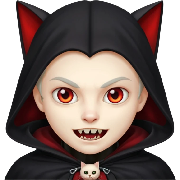 vampire with animal emoji