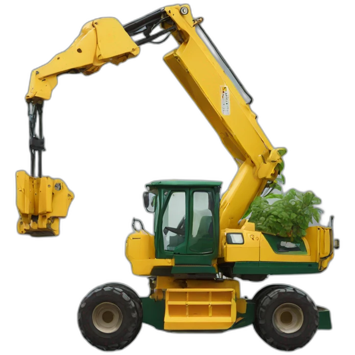 forest forwarder machine emoji