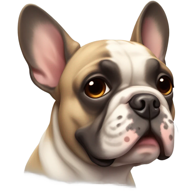 French bulldog emoji